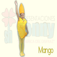 disfraz infantil de mango