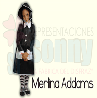 disfraz infantil de merlina addams disfraz infantil de merlina addams