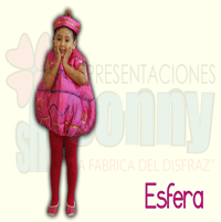 Disfraz infantil esfera