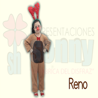 disfraz infantil de reno