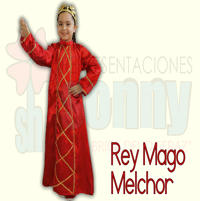 disfraz infantil de nuevo leon, disfraz infantil de rey mago melchor