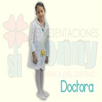 Disfraz de doctora