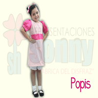 disfraz infantil de popis