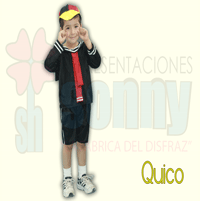 disfraz infantil de quico