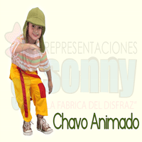 disfraz infantil de chavo animado