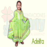 Disfraz infantil adelita Disfraz infantil adelita