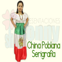 Disfraz infantil China Poblana Disfraz infantil China Poblana