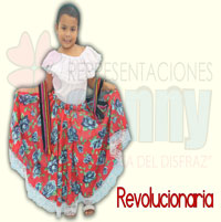 disfraz infantil de revolucionaria disfraz infantil de revolucionaria