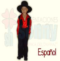 disfraz infantil de espaol, disfraz infantil de espaol