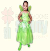 disfraz infantil de nuevo leon, disfraz infantil de norteño vestido verde con alas, disfraz infantil de norteño